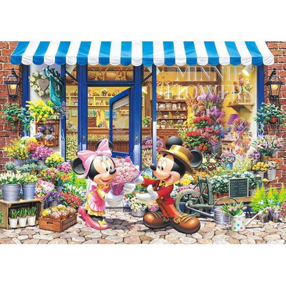Tenyo Disney Minnie Mouse's Flower Shop Jigsaw Puzzle 1000pcs
