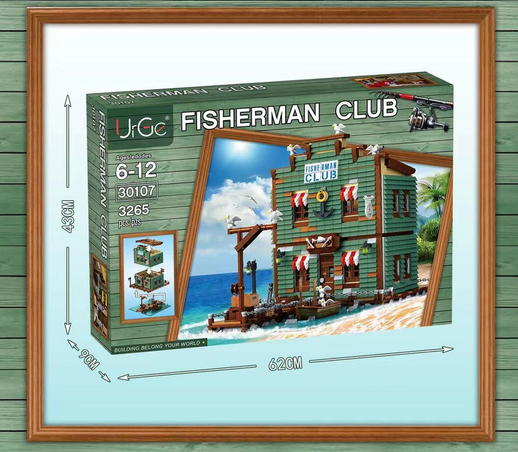 URGE Fisherman Club Building Block Toy - 30107