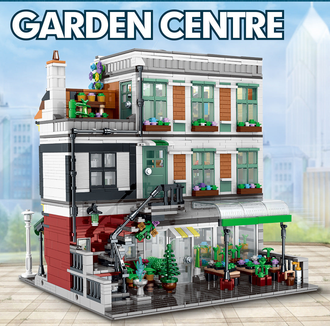 URGE Street View Series Garden Centre Building Block Toy - 10200