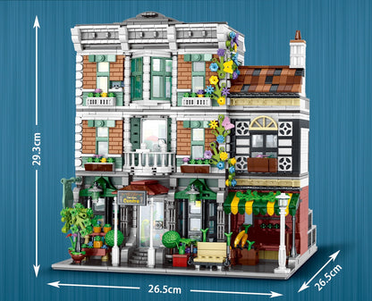 URGE Street View Series Garden Centre Building Block Toy - 10200