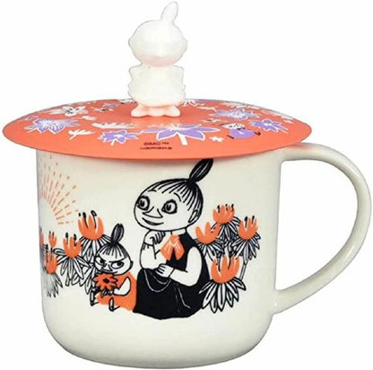 Moomin Ceramic Mug With Moomin Character's Shape Lid