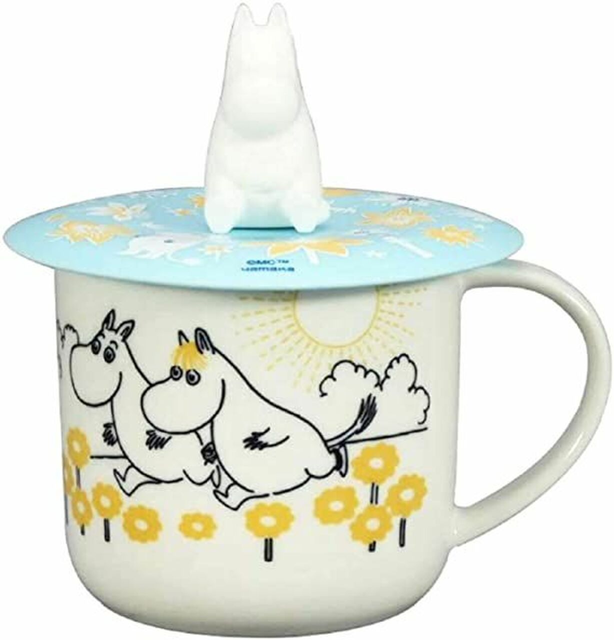 Moomin Ceramic Mug With Moomin Shape Lid