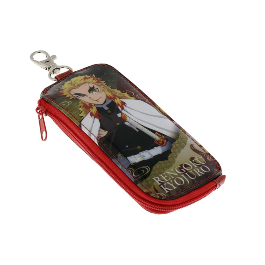 Demon Slayer Kyojuro Key Case with Reel