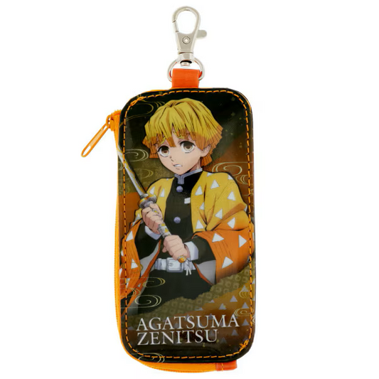 Demon Slayer Zenitsu Key Case with Reel