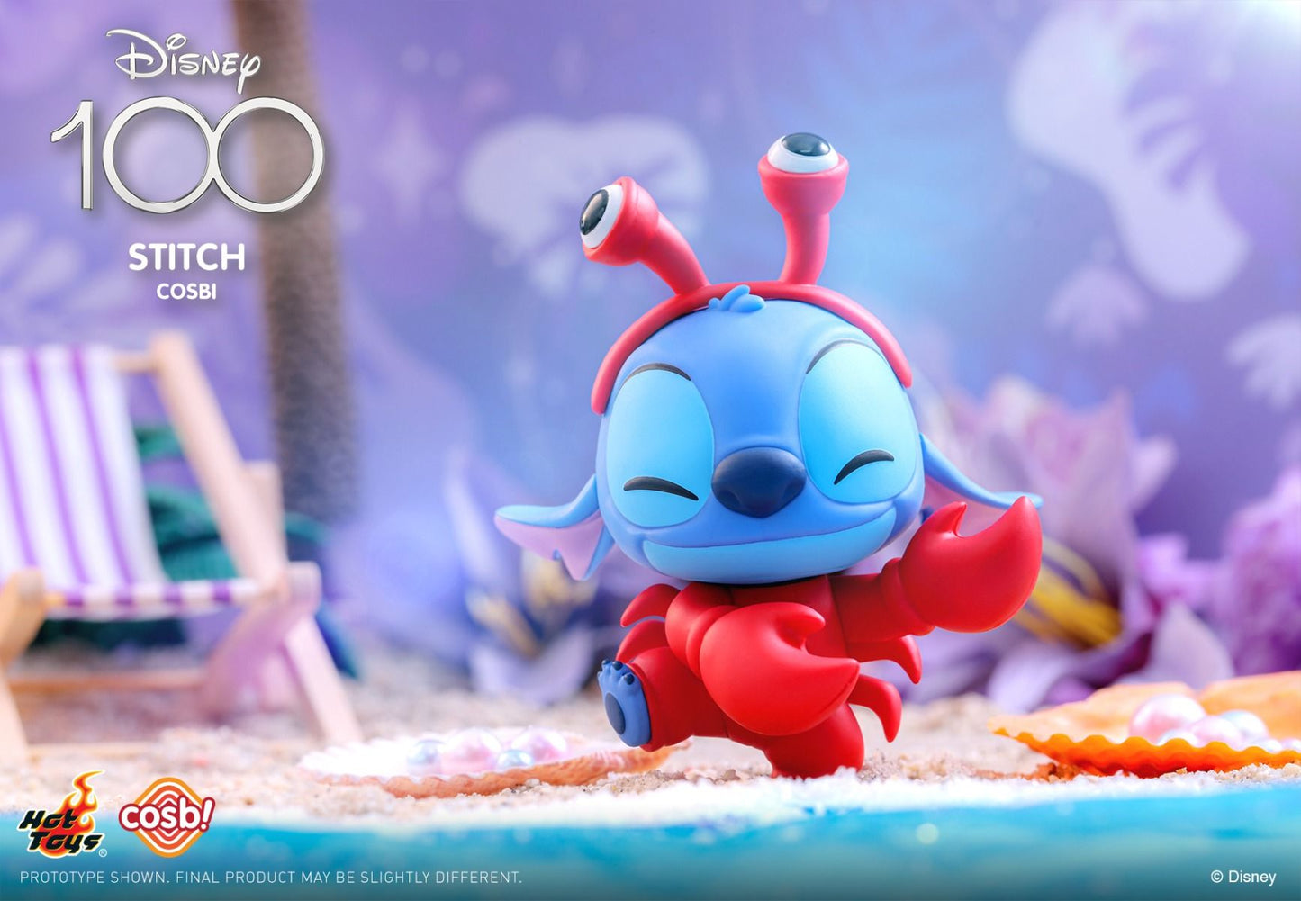 Disney 100 Years Anniversary Stitch In Costume Cosbi Collection Figure Blind Box