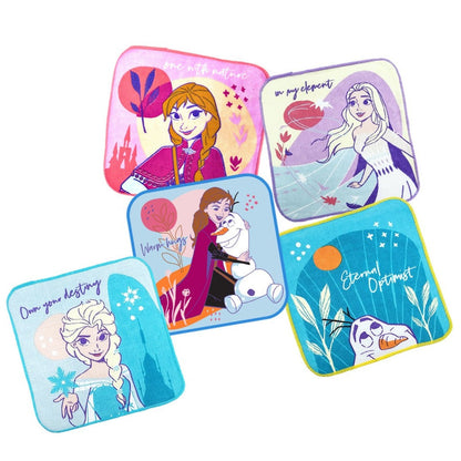 Disney Frozen Cute Cotton Mini Towel Set of 5