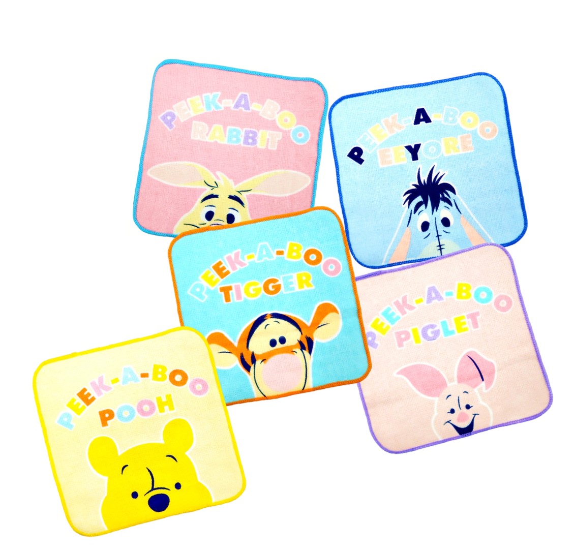 Disney Winnie the Pooh Cotton Mini Towel Set of 5