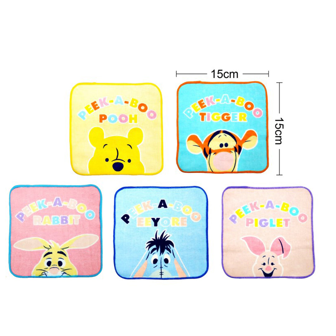 Disney Winnie the Pooh Cotton Mini Towel Set of 5