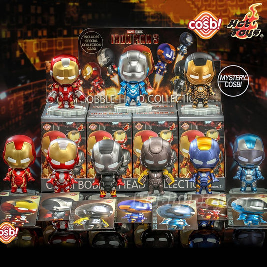 Disney Marvel Studios Iron Man 3 Series 3  Bobble-Head Blind Box Collection