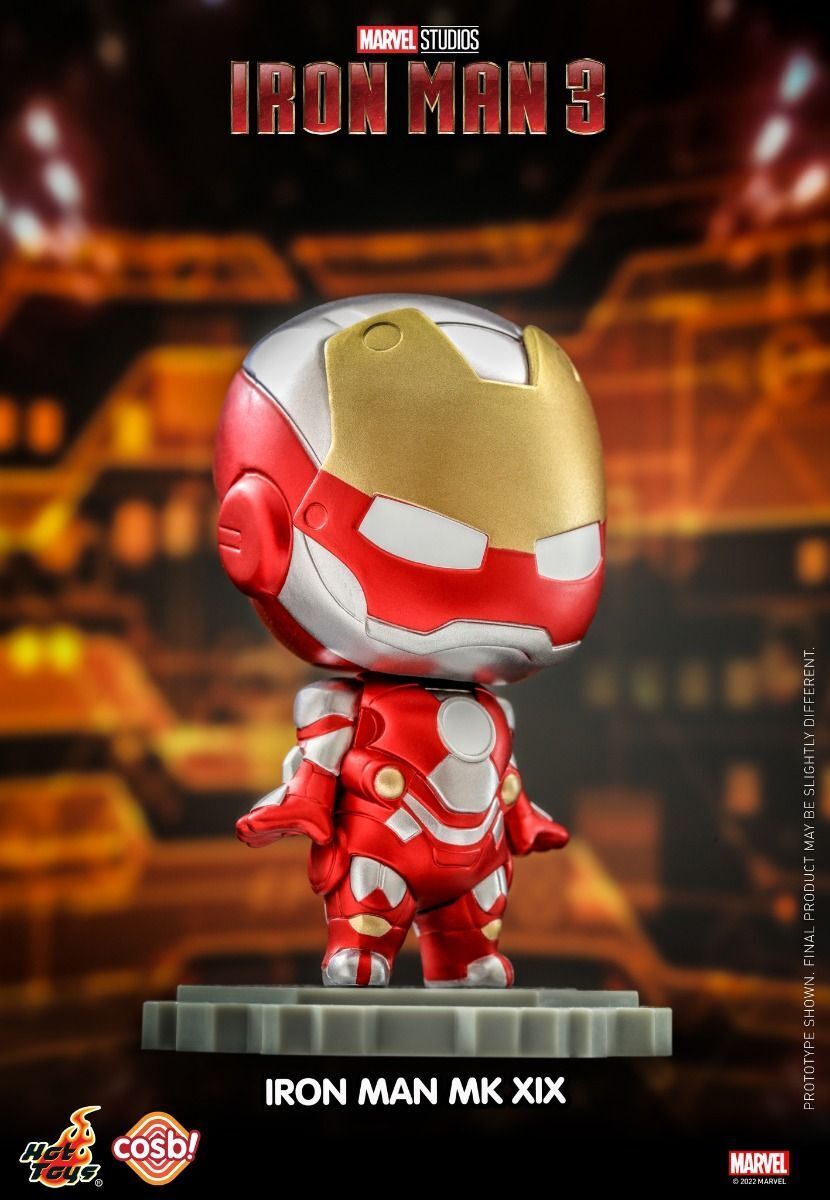 Disney Marvel Studios Iron Man 3 Series 3 Bobble-Head Blind Box Collection