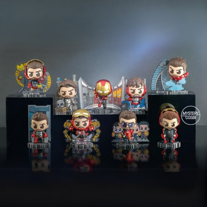 Disney Marvel Studios Iron Man Suit-Up Bobble-Head Blind Box Collection