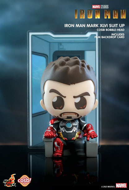 Disney Marvel Studios Iron Man Suit-Up Bobble-Head Blind Box Collection