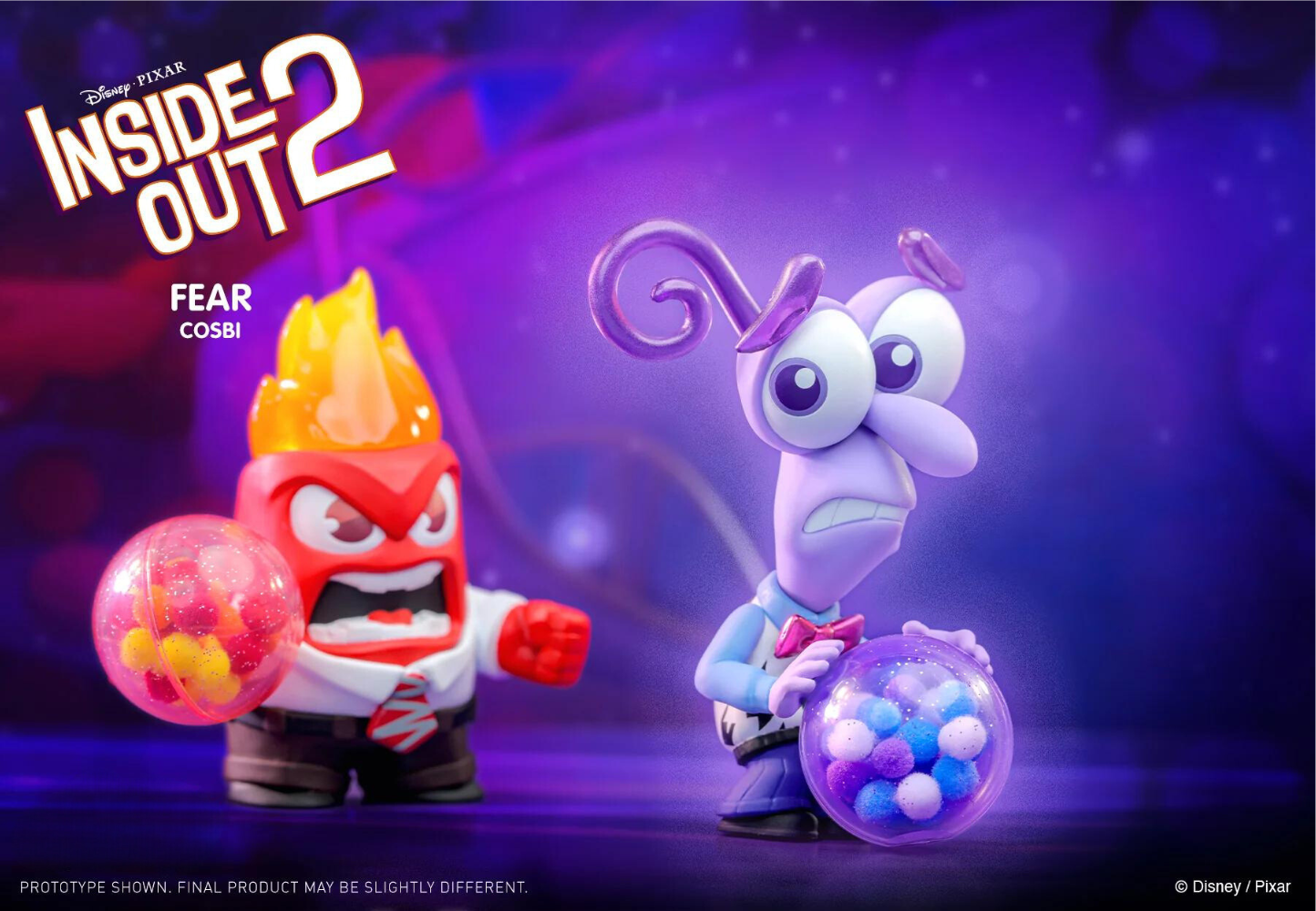 Disney Pixar Inside Out 2 Cosbi Bobble-Head Blind Box Collection