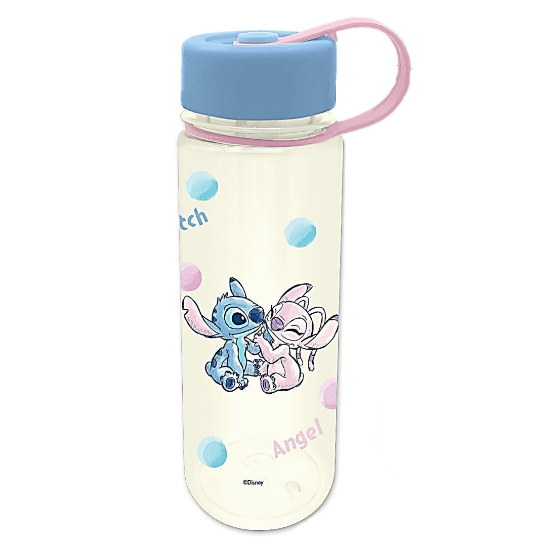 Disney Stitch & Angel Portable Sports Water Bottle 450ml