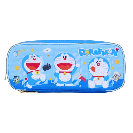 Doraemon Double Zipper Pencil Pouch