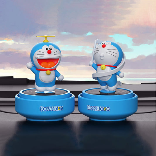 Doraemon Solar Cartoon Cute Rotating Aromatherapy