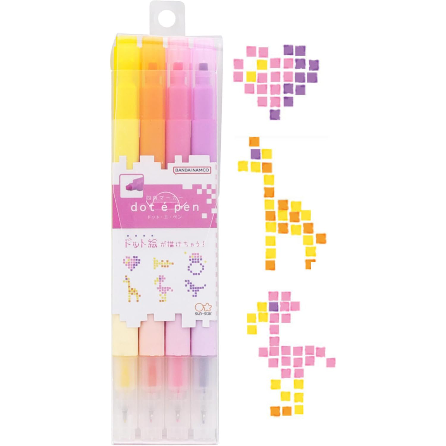 Dot E Pen Square Maker Set of 4