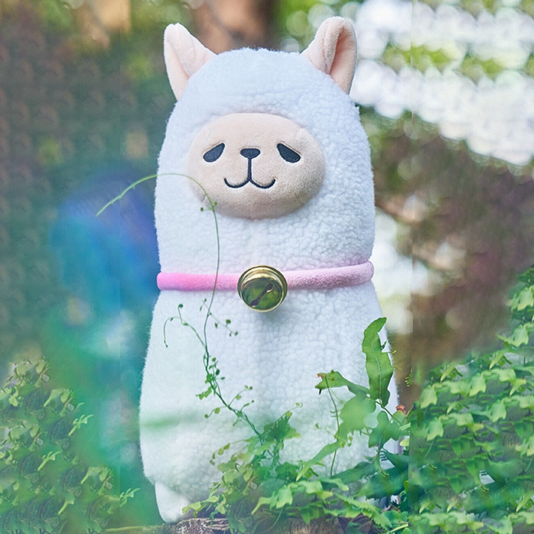 FUWAFUWA Alpaca White Plush 30cm