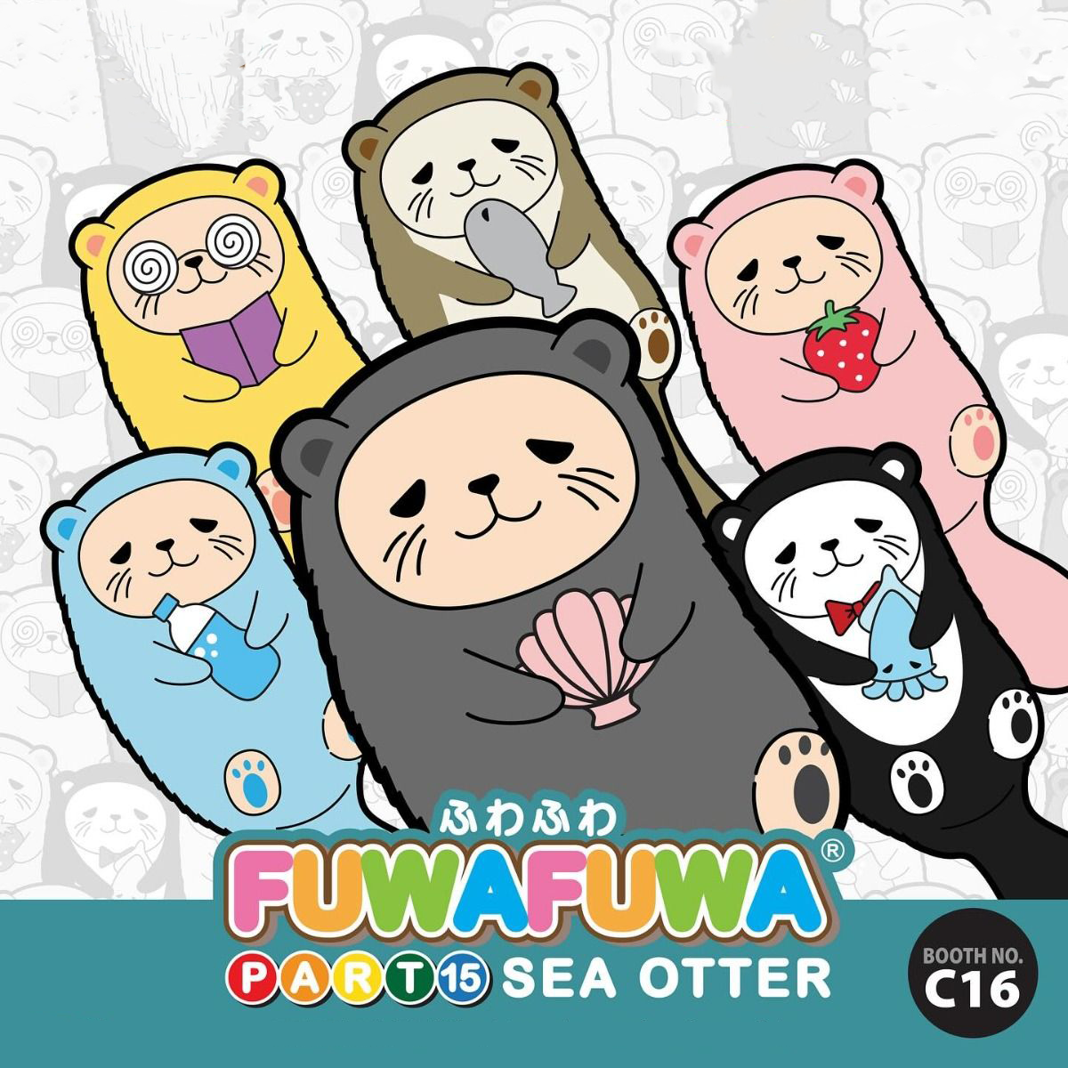 FUWAFUWA Blind Box - Sea Otter Collection