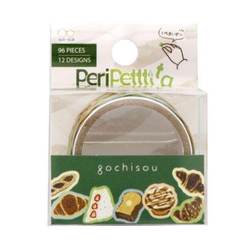 Gochisou Peripetta Bread Pattern Washi Tape Sticker