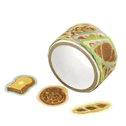 Gochisou Peripetta Bread Pattern Washi Tape Sticker