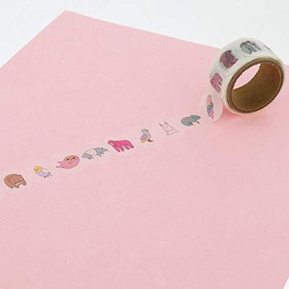 Ice Lolly Masking Washi Tape - Animal Edition