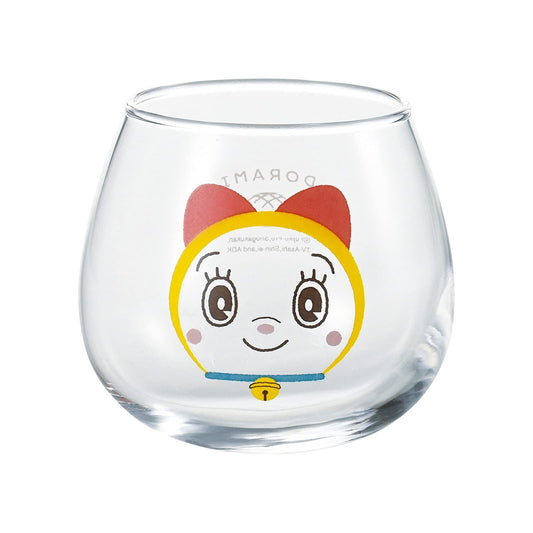 Kanesho Doraemon Dorami Face Glass Tumbler