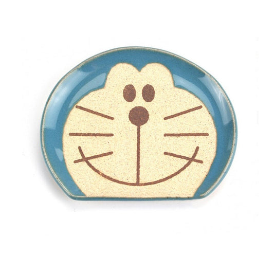 Kanesho Doraemon Soy Sauce Plate 9.3cm