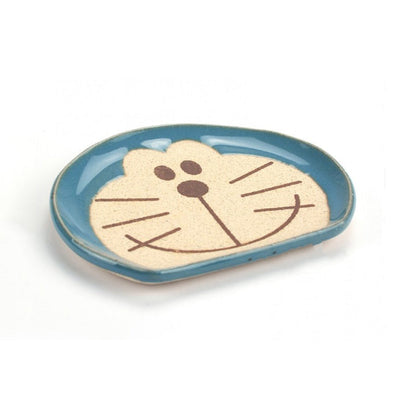 Kanesho Doraemon Soy Sauce Plate 9.3cm