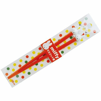 Kanesho Miffy Mascot Chopsticks 18cm