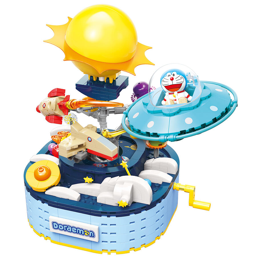 Keeppley Doraemon Space Exploration Journey Blocks Toy