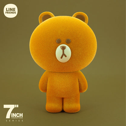 Line Friends Brown Bear (Kiwi) Standing Figure 23cm