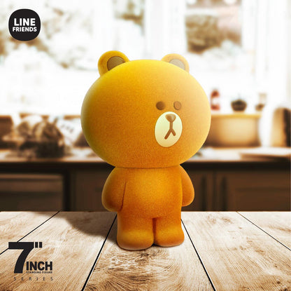 Line Friends Brown Bear (Kiwi) Standing Figure 23cm