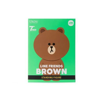 Line Friends Brown Bear Standing Figure 23cm