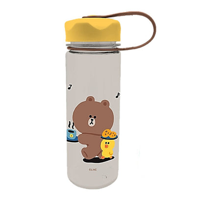 Line Friends Brown Bear & Sally Portable Sports Water Bottle 350ml