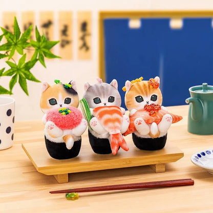 Mofusand Negitoro Sushi Cat Plush Keychain - Twinkle Glory