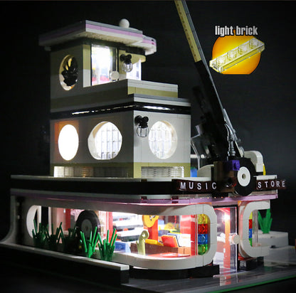 MOULD KING Guitar Shop With LED Lights - 16002