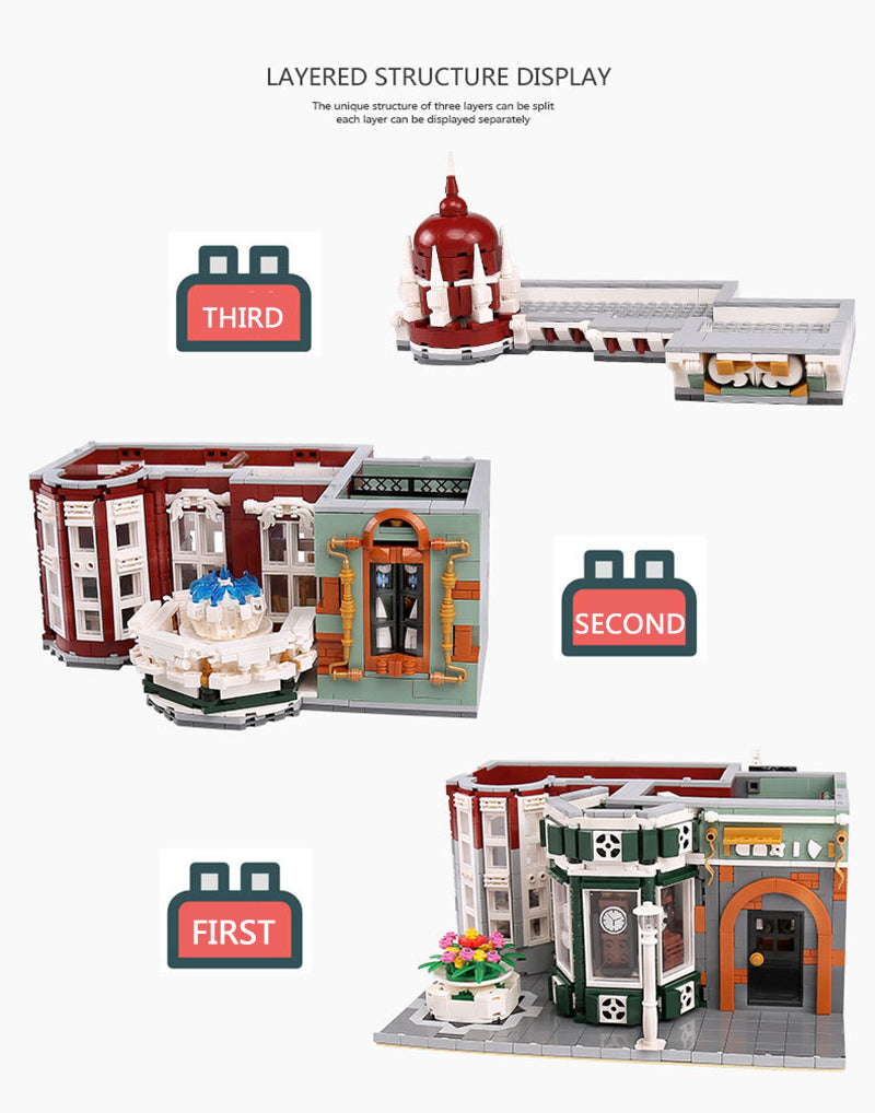 MOULD KING Creator Series Antique Collection Shop - 16005