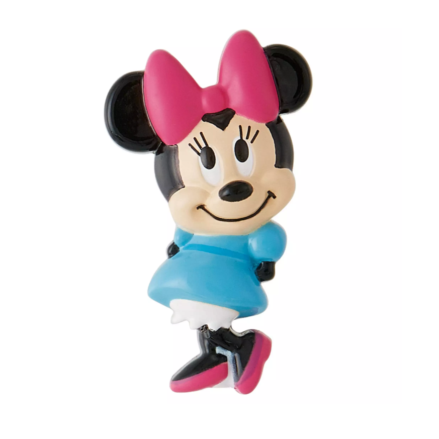 Skater Disney Minnie Mouse Die-cut Magnet/Pin