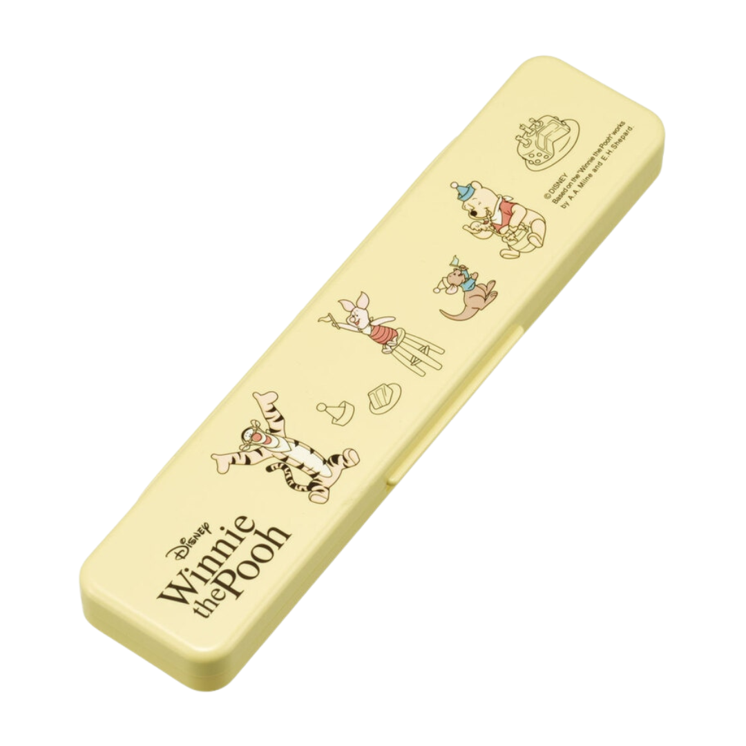 Skater Disney Winnie the Pooh and friends Chopstick and Spoon Set