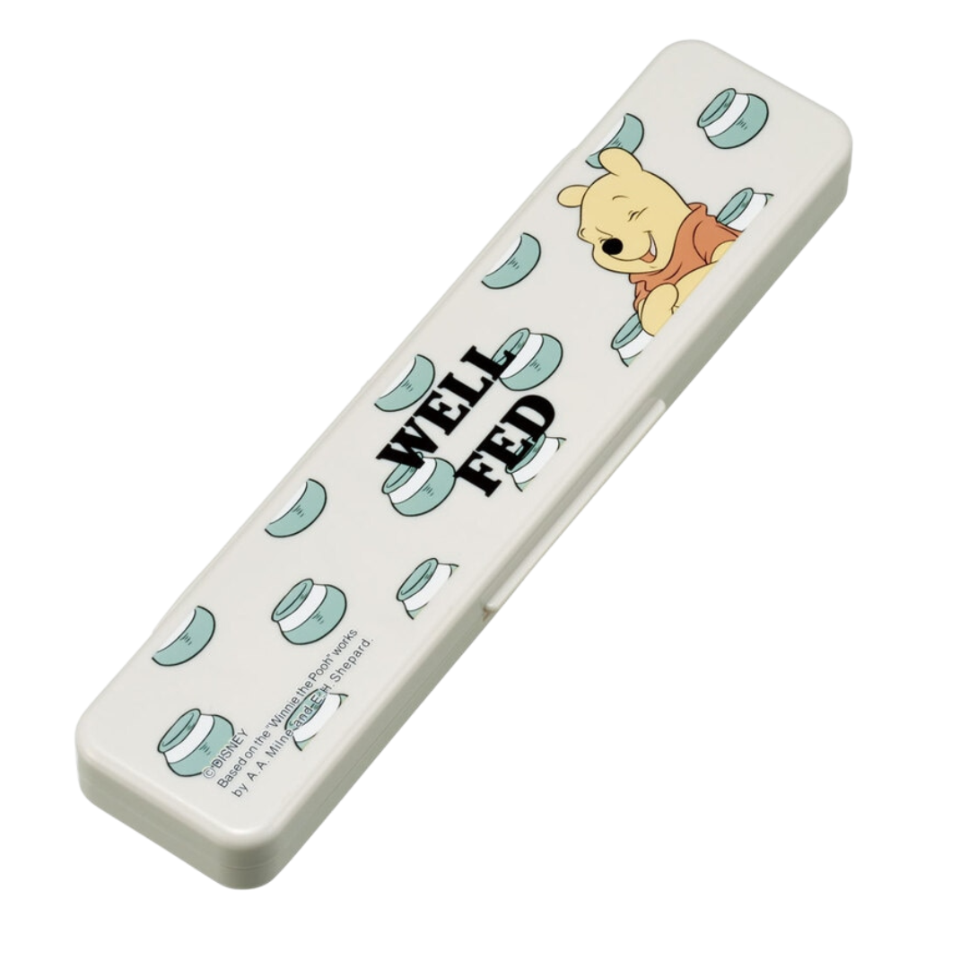 Skater Disney Winnie the Pooh Chopstick and Spoon Set