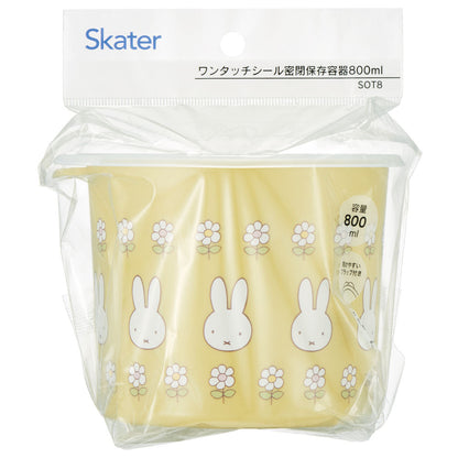 Skater Miffy Airtight Storage Container 800ml