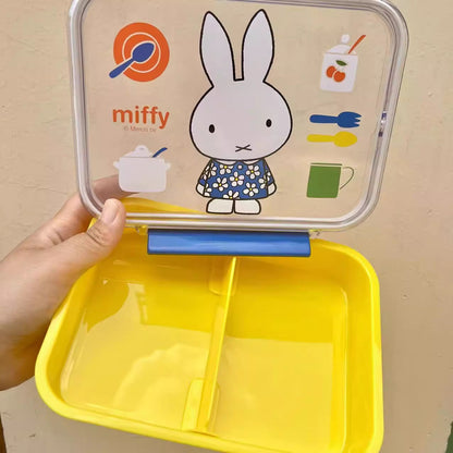 Skater Miffy Yellow Lunch Box 730ml