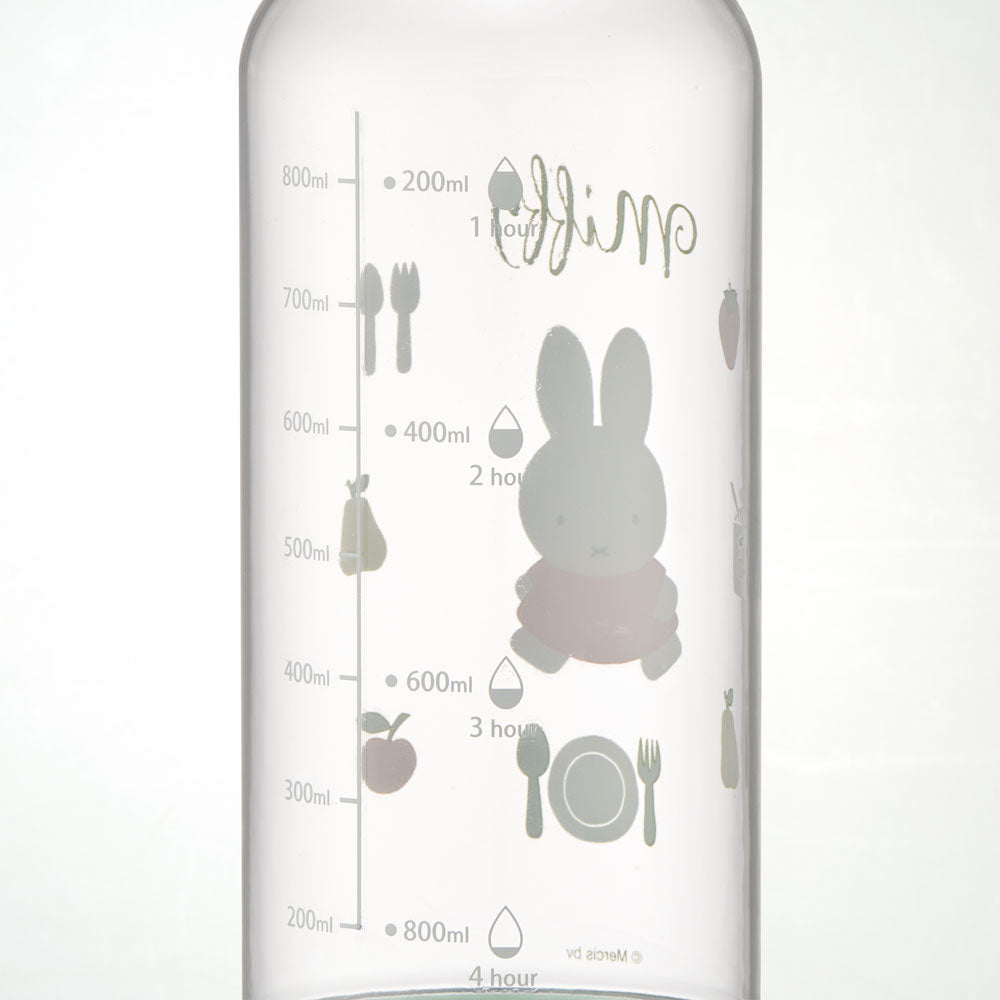 Skater Miffy Clear One Touch Bottle 1L