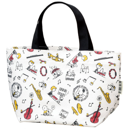 Skater Peanuts Characters Cotton and PP Lunch Bag