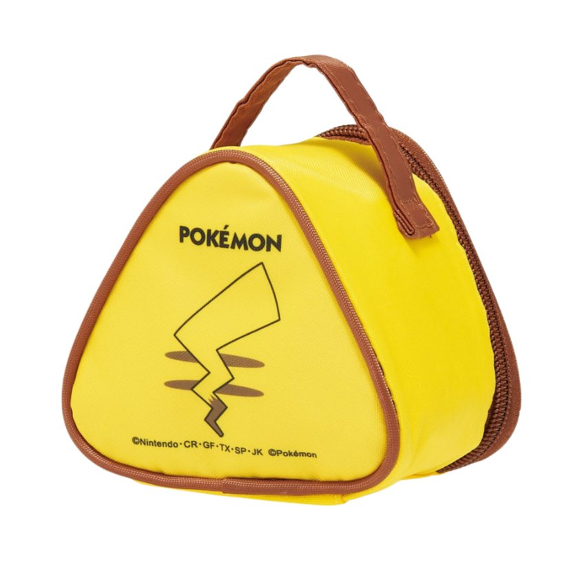 Pickachu Rice Ball Skater Pokémon Pikachu Insulated Rice Ball Shaped Mini Lunch Bag – TTSO