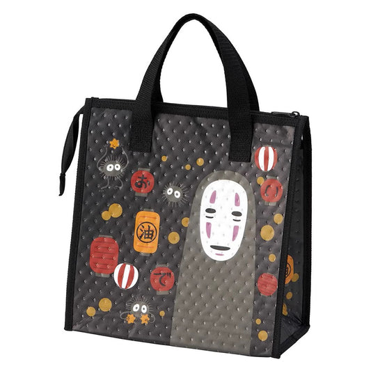 Skater Studio Ghibli Spirited Away No Face Thermal Insulated Lunch Bag