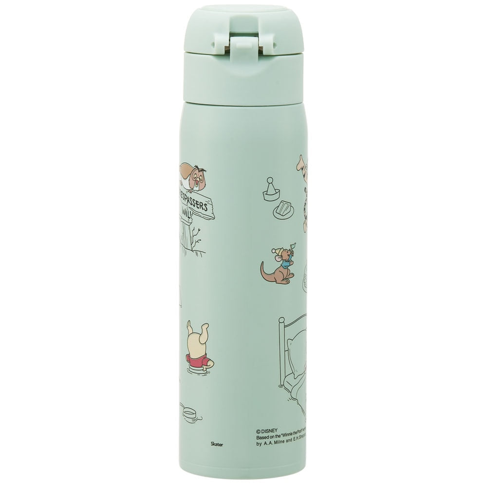 Skater Disney Winnie the Pooh Stainless Thermos Bottle 480ml