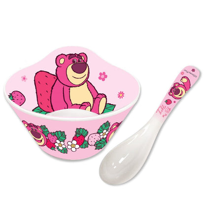 Disney Toy Story Lotso Melamine Bowl with Spoon Set